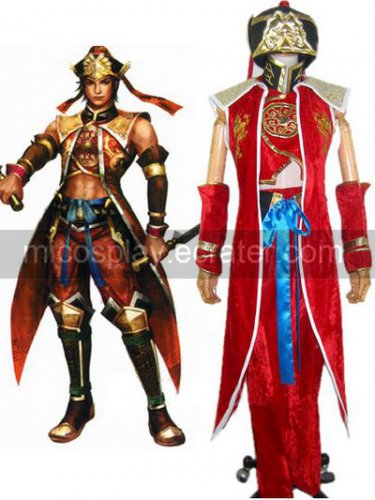 Dynasty Warriors 4 Lu Xun Cosplay Costume