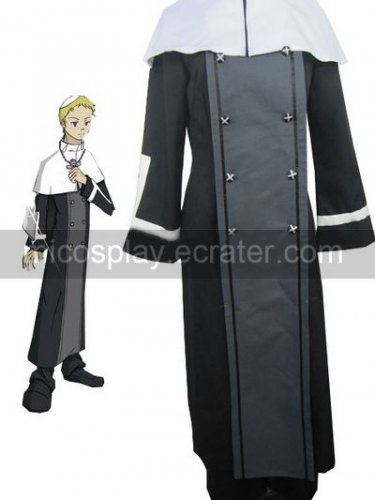 Soul Eater Justin Law Uniform Cloth Cosplay Costume