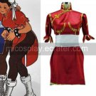 Street Fighter Chun-Li Red Cosplay Costume