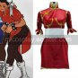 Street Fighter Chun-Li Red Cosplay Costume
