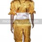 Street Fighter Chun-Li Yellow Cosplay Costume