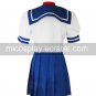 Street Fighter Sailor Suit Halloween Cosplay Costume