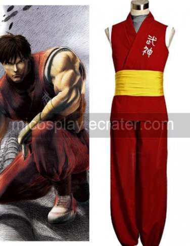 Street Fighter Zero 3 Guy Cosplay Costume