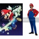 Super Mario Bros Mario Game Cosplay Costume