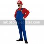 Super Mario Bros Mario Game Cosplay Costume