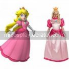 Super Mario Bros Princess Peach Lovely Game Cosplay Costume