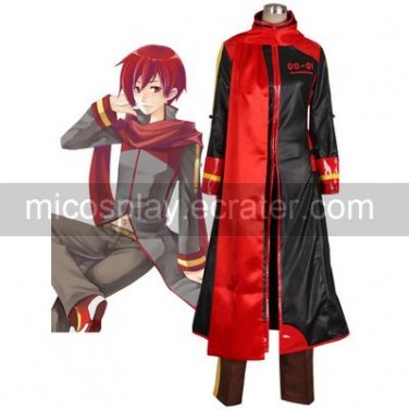 Vocaloid Akaito Cosplay Costume