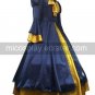 Vocaloid Kagamine Rin Blue And Yellow Cosplay Costume