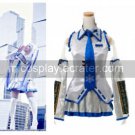 Hatsune Miku Snow Ice Sliver and Blue Cosplay Costume from VOCALOID