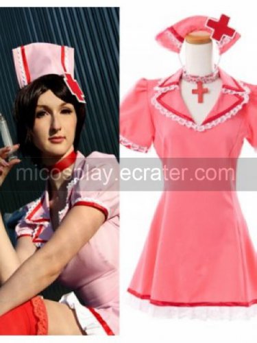 Koi Iro Byoutou Pink MEIKO Nurse Cosplay Costume from VOCALOID