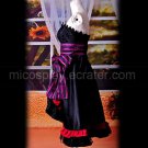Vocaloid 2 Megurine Luka Black Dress Cosplay Costume