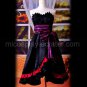 Vocaloid 2 Megurine Luka Black Dress Cosplay Costume