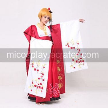 Vocaloid - Fleeting Moon Flower Kagamine Ren Cosplay Costume