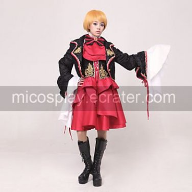 Vocaloid - From The Sandplay Singing of The Dragon Kagamine Rin Cosplay Costume