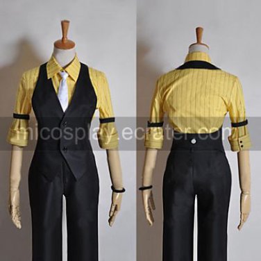 Vocaloid - Trickery Casino Kagamine Len Cosplay Costume