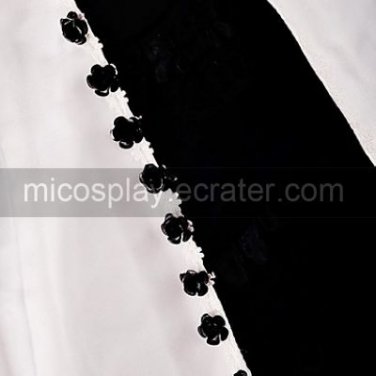 Vocaloid Dolls Kagamine Rin White Dress Cosplay Costumes