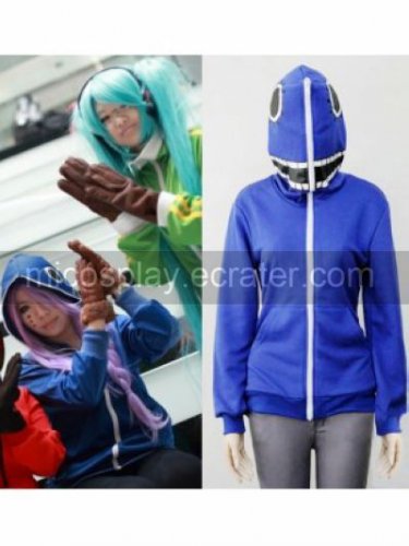 VOCALOID Haku Cotton High Quality Matryoshka Blue Sports Style Copslay Costume