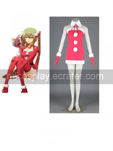 Vocaloid Miki Christmas Cosplay Costume