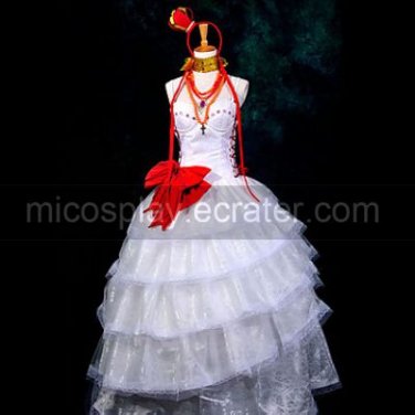 Vocaloid Project DIVA Megurine Luka Deluxe Cosplay Costumes