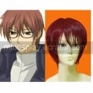 07 Ghost Castor San Red Cosplay Wig