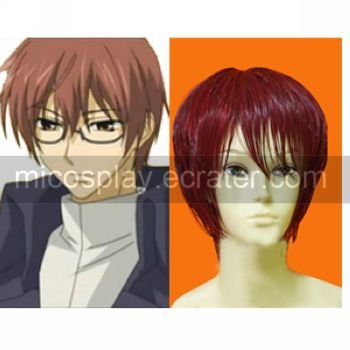 07 Ghost Castor San Red Cosplay Wig