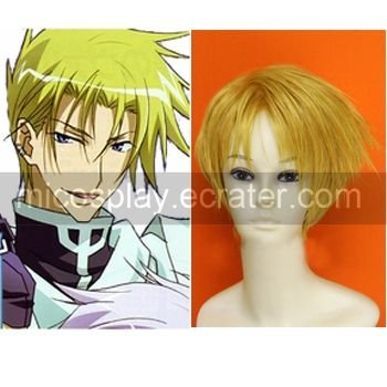 07 Ghost Frau Blond Cosplay Wig