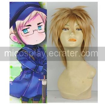 Axis Powers Sweden Berwald Oxenstierna Cosplay wig