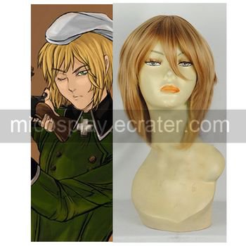 Axis Powers Vash Zwingli Cosplay wig