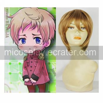 Hetalia Axis Powers Latvia Cosplay wig