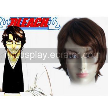 Bleach 5th Division Captain Aizen Sousuke Halloween Cosplay wig