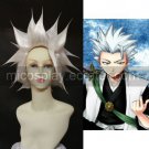 Bleach 10th Division Captain Toushiro Hitsugaya Halloween Cosplay wig