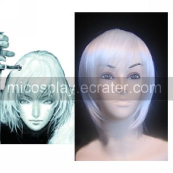 Castlevania Soma Cruz White Cosplay Wig
