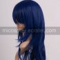 Blue 60cm CLANNAD-ICHINOSE KOTOMI Nylon Cosplay Wig