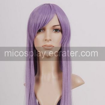 Clannad Kyou Fujibayashi Purple 60cm Nylon Cosplay Wig