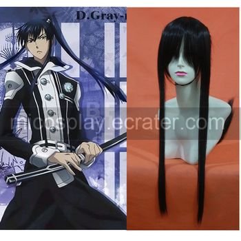 D.Gray Man Kanda Yuu Cosplay Wig