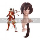Devil Kings Sanada Yukimura Brown 80cm Nylon Cosplay Wig