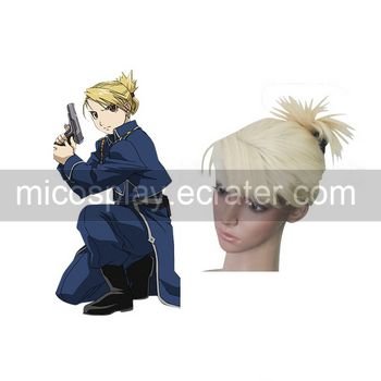 FullMetal Alchemist Riza Hawkeye Cosplay Wig