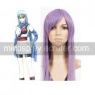 Purple 100cm Gintama Sarutobi Ayame Nylon Cosplay Wig