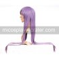 Purple 100cm Gintama Sarutobi Ayame Nylon Cosplay Wig