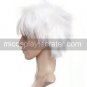 Silver 32cm Gintama- Sakata Gintoki Nylon Cosplay Wig