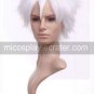 Silver 32cm Gintama- Sakata Gintoki Nylon Cosplay Wig