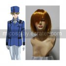 Mobile Suit Gundam 00 Union Uniform Cosplay wig