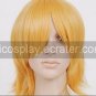 Deep Gold 35cm Gundam Seed Cagalli Yula Athha Nylon Cosplay Wig