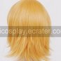 Deep Gold 35cm Gundam Seed Cagalli Yula Athha Nylon Cosplay Wig