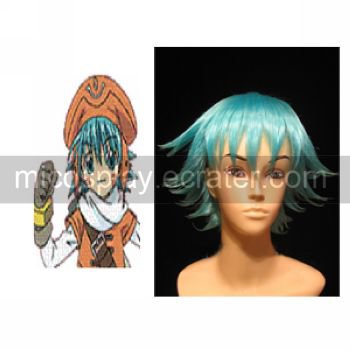 HackLegend of the Twilight Shugo Kunisaki Blue Cosplay Wig