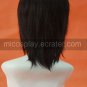 Black 35cm Hakuouki Shinsengumi Kitan Hijikata Toshizo Nylon Cosplay Wig