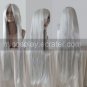 1M Silver InuYasha White Cosplay Wig