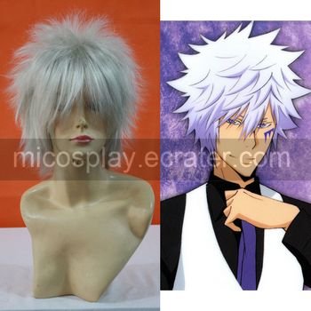 Hitman Reborn  Byakuran  cosplay wig