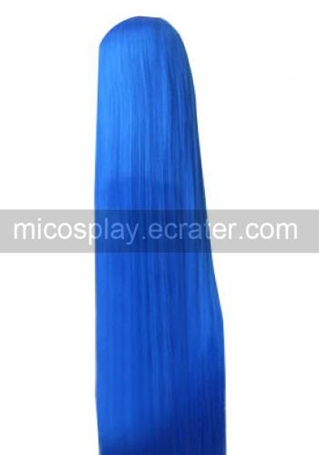 Luck Star izumi 100cm blue Cosplay wig