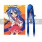 Luck Star izumi 100cm blue Cosplay wig